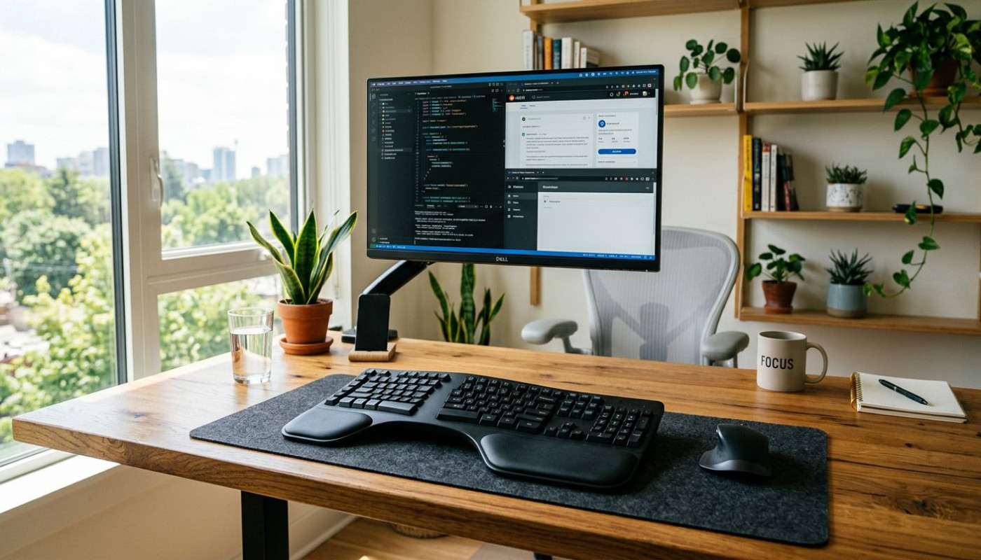 Comment optimiser votre espace de travail avec un clavier ergonomique ?