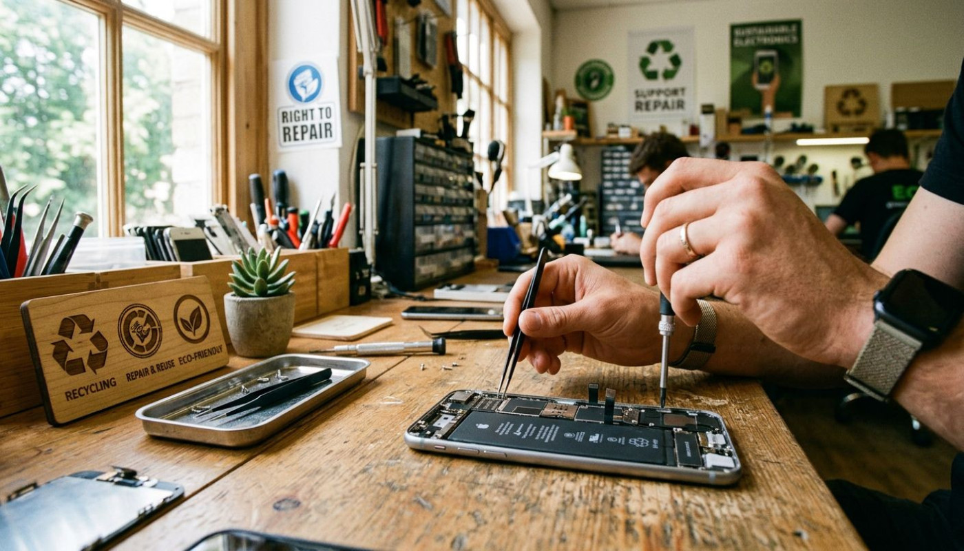 Évaluer l'impact environnemental de la réparation de produits technologiques
